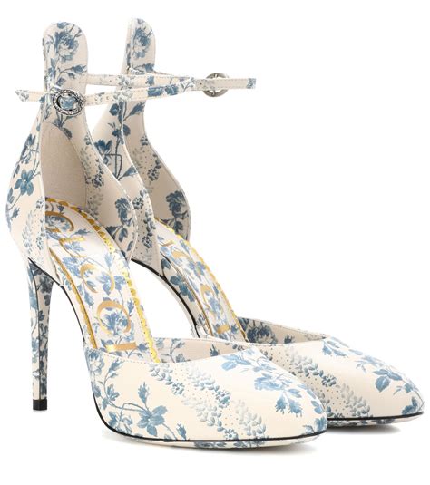 gucci white and blue heels|gucci heels discount.